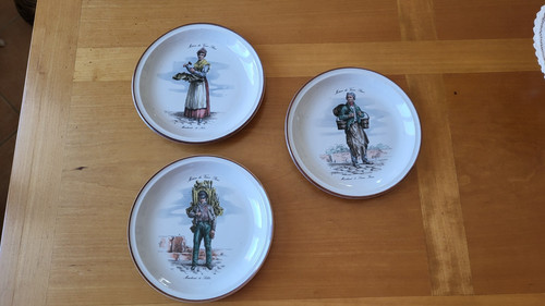 Lot assiettes vintage - lot, de