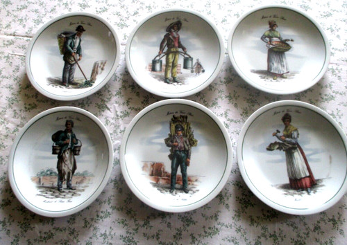 Ensemble assiettes - de,