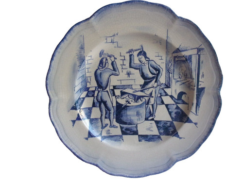 Assiette faïence france - faÏence, de