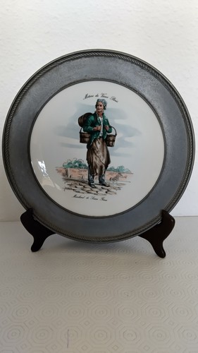 Assiette décorative apilco - assiette,