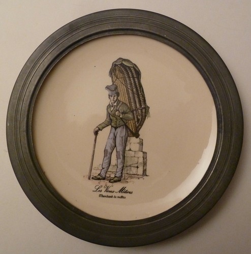 Assiette porcelaine vieux - porcelaine,