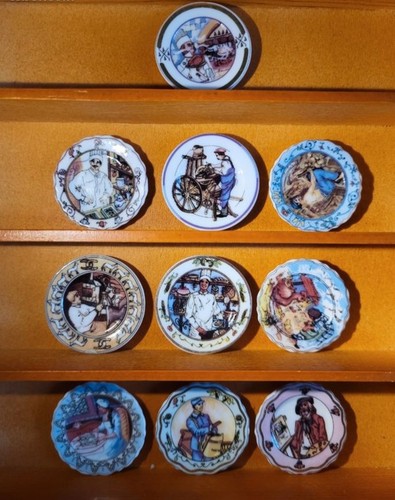 Série fèves assiettes - de,