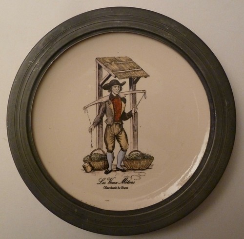 Assiette porcelaine vieux - porcelaine,
