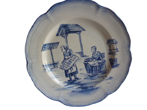 Assiette faïence france - assiette,