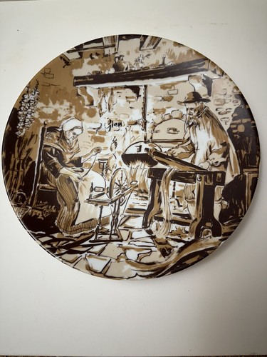 Assiette vieux métier - assiette, de