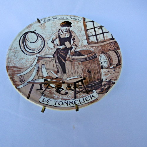 Assiette vieux metiers - metiers, de