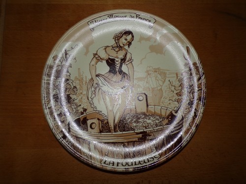 Assiette vieux métiers - assiette,