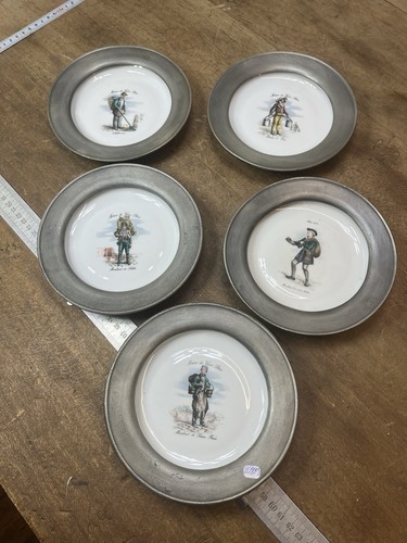 Lot assiette porcelaine - 5,