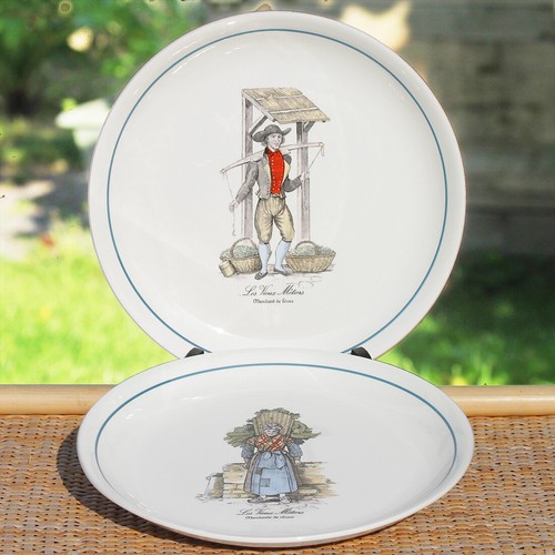 Lot assiettes plates les - assiettes,